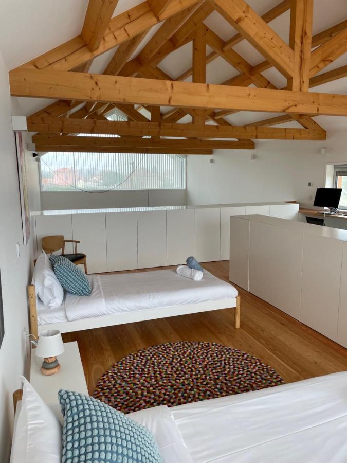Vila Modern Barn House In Countryside Murtosa Exteriér fotografie