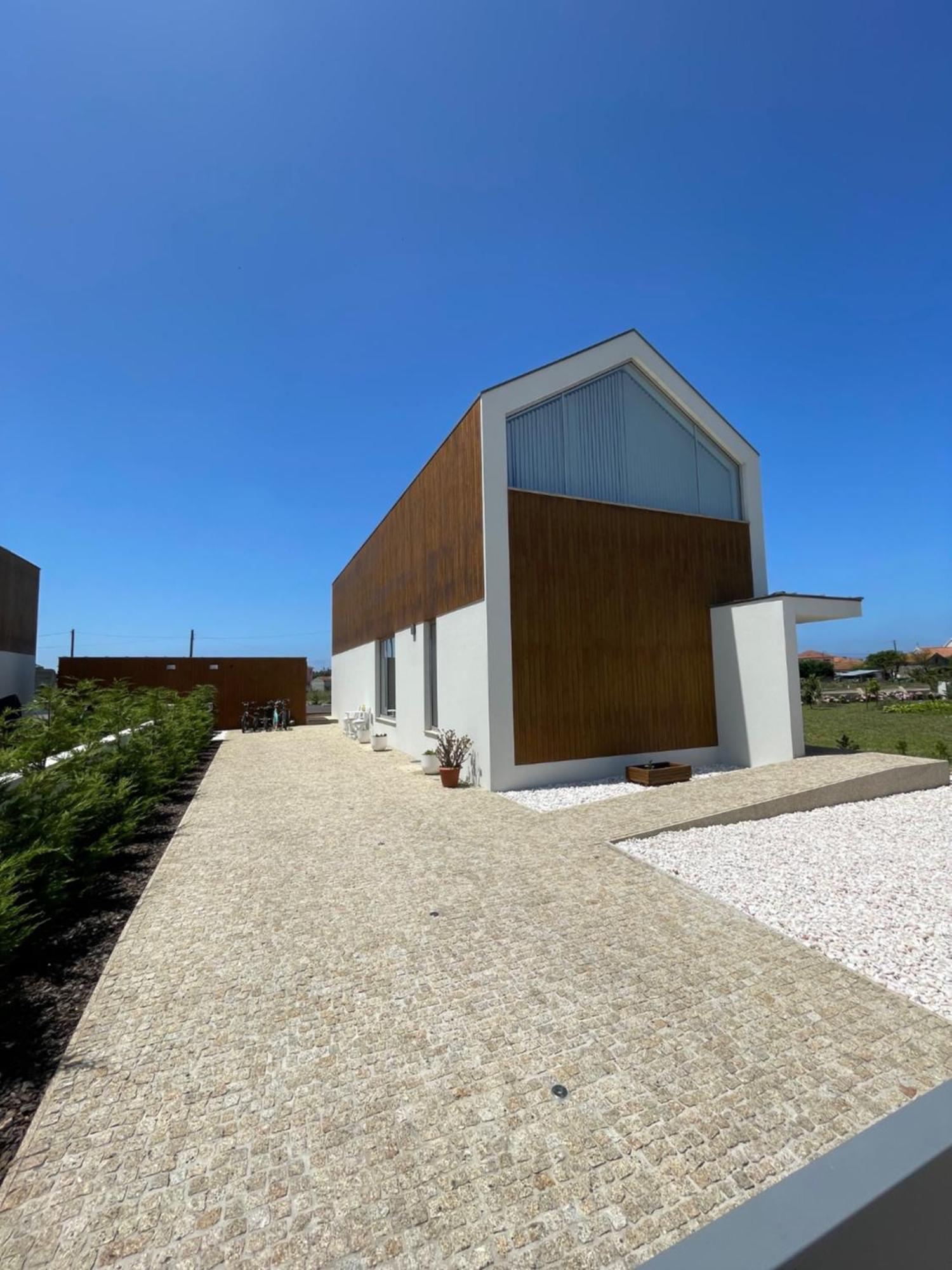 Vila Modern Barn House In Countryside Murtosa Exteriér fotografie