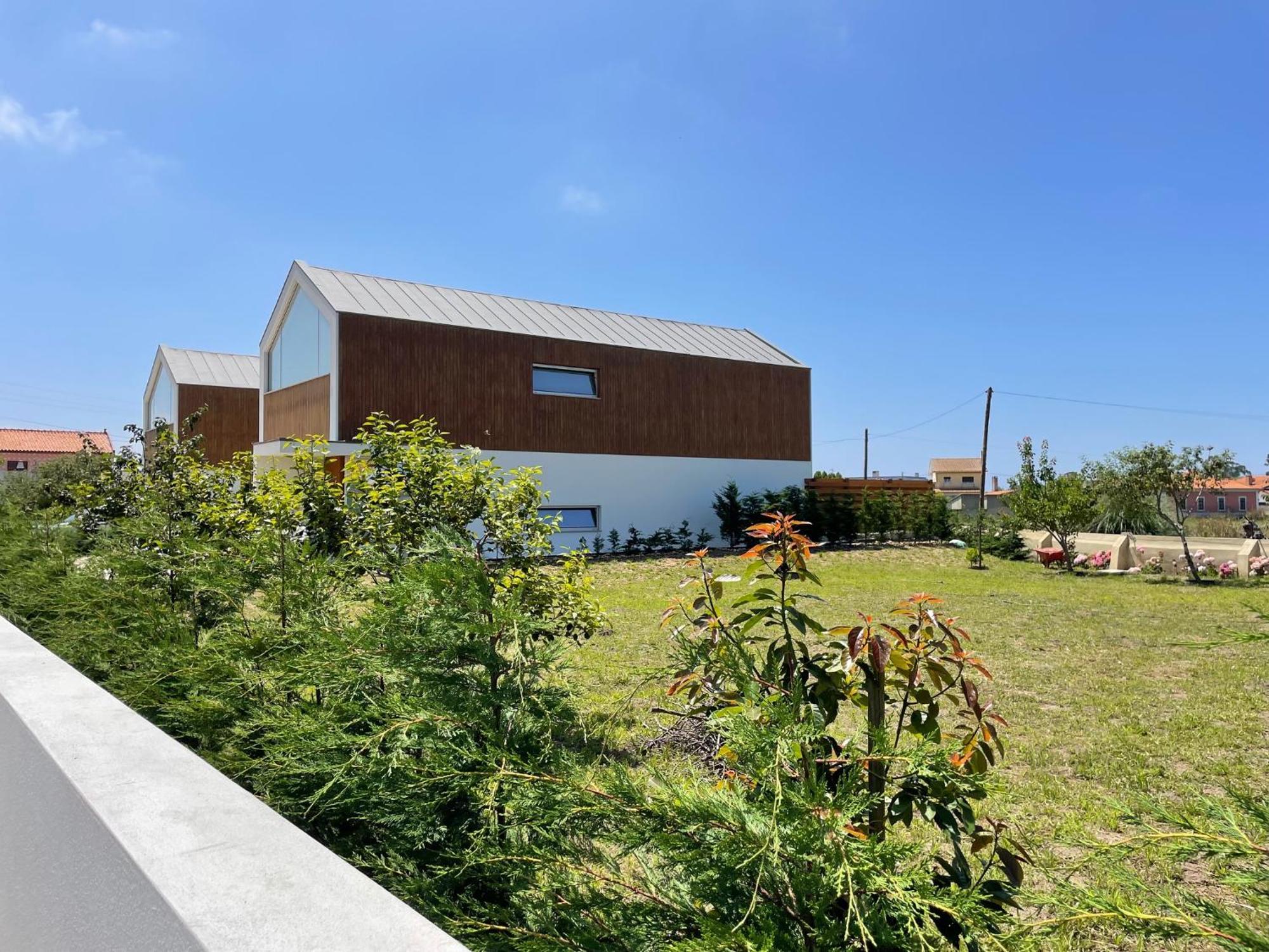 Vila Modern Barn House In Countryside Murtosa Exteriér fotografie